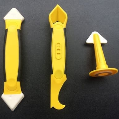Lim och fogskrapa 3-pack