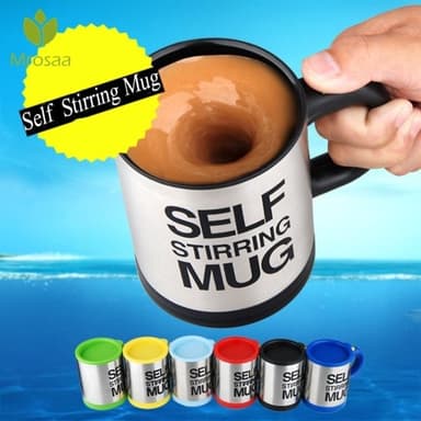 Självrörande mugg