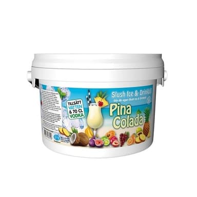 Slush ice & Drinkbål - Pina Colada