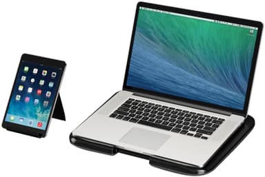 Logik kylplatta med ställ för laptop, surfplatta, mobil