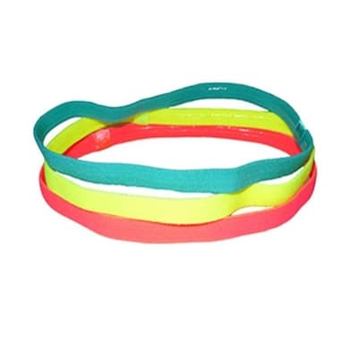 Hårband Elastisk Svart 10-pack