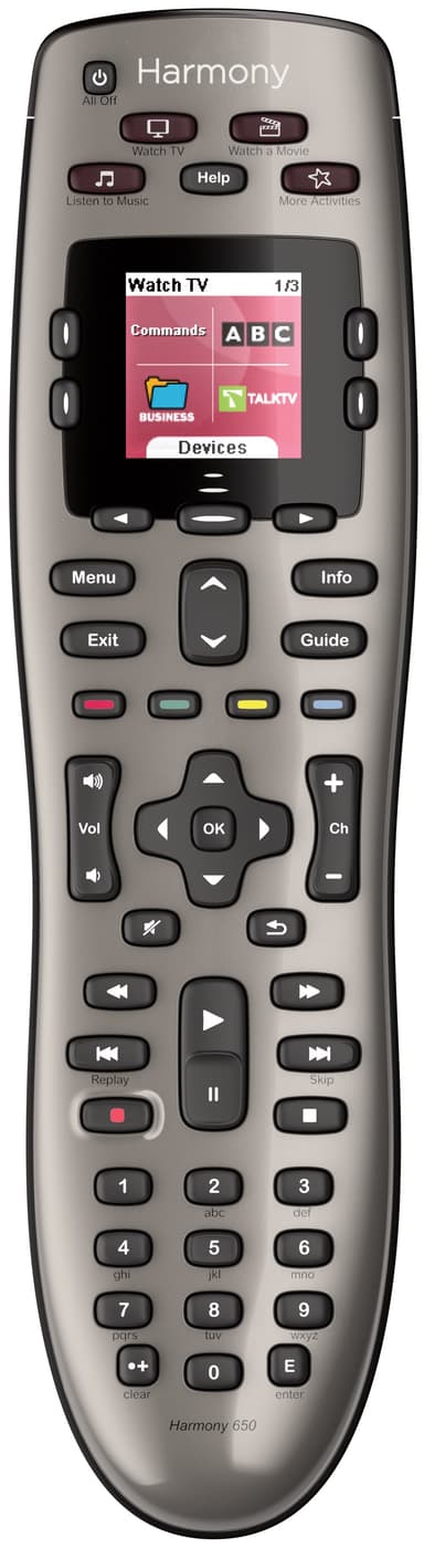 Logitech Harmony 650 Universalkontroll