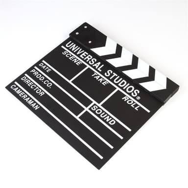 Filmklappa 30x27cm -  Tagning pågår