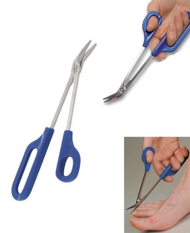 Lång Ergononisk tånagelssax