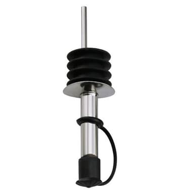 5-Pack Droppstopp / Droppkork - Svart