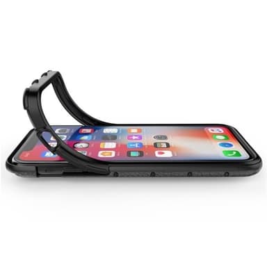 Mobilskal med ring iPhone 11 Pro Max Silver
