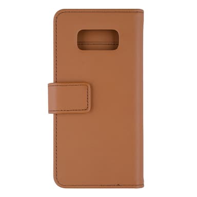 La Vie Samsung Galaxy S8 plånboksfodral i läder (brun)