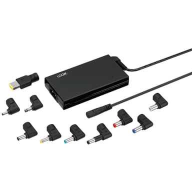 Logik Slim universell ultrabook/Chromebook laddare 65W