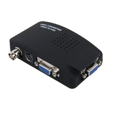 Adapter BNC / S-Video till VGA Video Konverterare