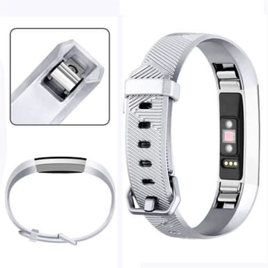 Armband till Fitbit Alta / Alta HR, silver