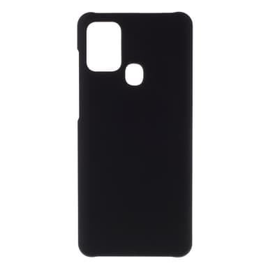 Samsung Galaxy A21s Rubberized HårdPlast Skal - Svart