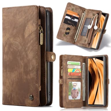 CASEME Samsung Galaxy Note 20 Ultra Retro läder plånboksfodral