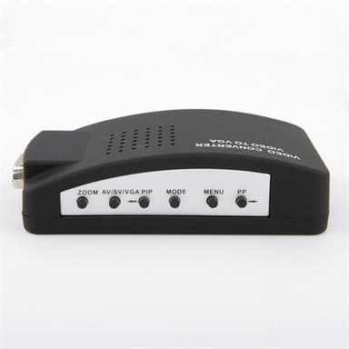 Adapter BNC / S-Video till VGA Video Konverterare