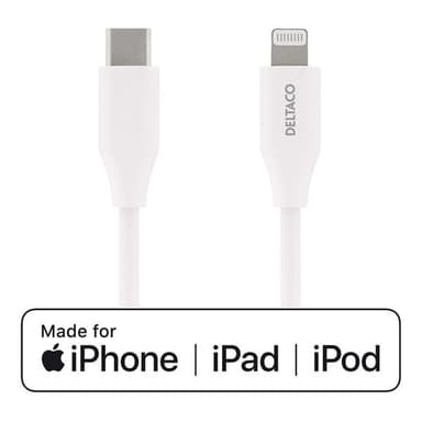 DELTACO USB-C till Lightning kabel