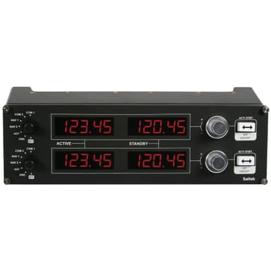 Logitech G Saitek Pro Flight Radio Panel Logitech G Saitek Pro Flight Radio Panel