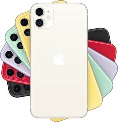 iPhone 11 smartphone 128GB (vit)
