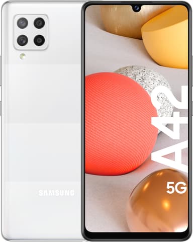 Samsung Galaxy A42 5G smartphone 4/128GB (prism dot white)