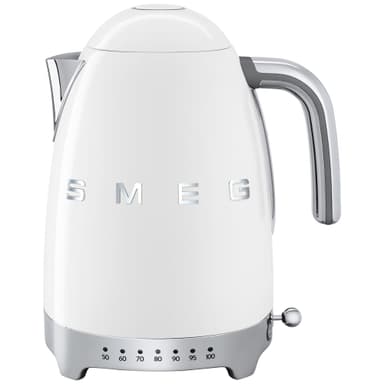 Smeg Retro 50 s Style vattenkokare KLF04WHEU (vit)