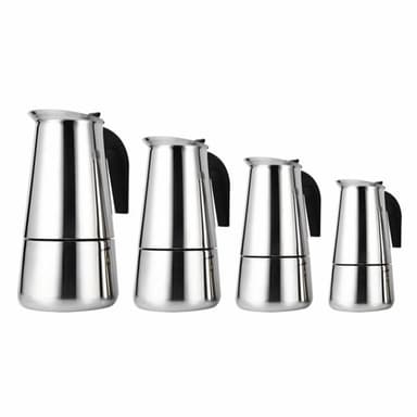 Espresso Kaffebryggare i rostfritt stål 200ml