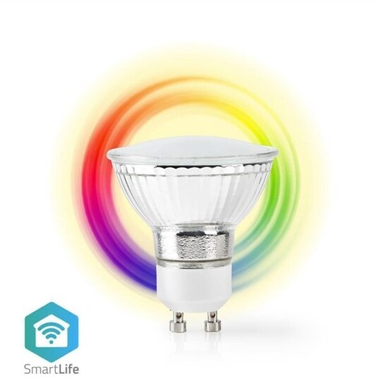Nedis SmartLife Wi-Fi LED-lampa GU10
