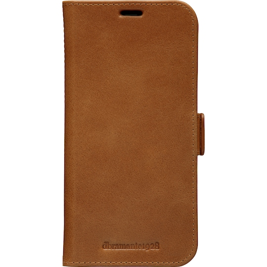 Dbramante1928 Copenhagen Slim plånboksfodral iPhone 12/12 Pro (brun)