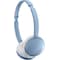 JVC S22 trådlösa on ear-hörlurar (blå)