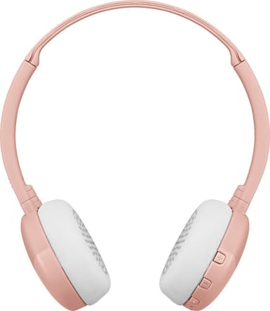 JVC S22 trådlösa on ear-hörlurar (rosa)