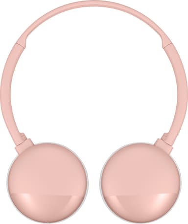 JVC S22 trådlösa on ear-hörlurar (rosa)
