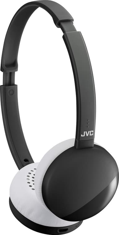 JVC S22 trådlösa on ear-hörlurar (svarta)