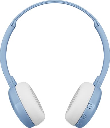 JVC S22 trådlösa on ear-hörlurar (blå)