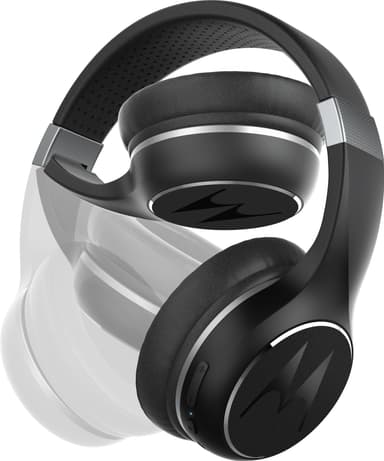 Motorola Pulse 220 around-ear hörlurar (svart)