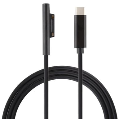 USB Type-C till 6 Pin Magnetisk laddkabel till Microsoft Surface Pro 6