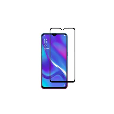 Skärmskydd Samsung Galaxy A20E Härdat glas Svart Skal