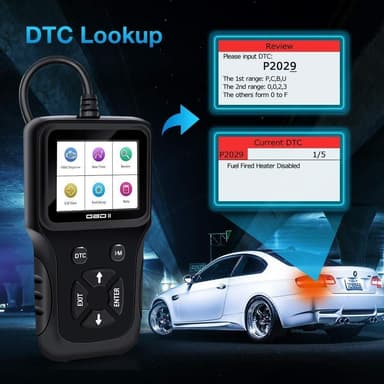 Professionell OBD2 felkodsläsare