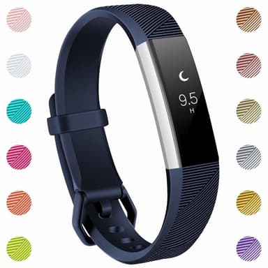 Fitbit Alta/HR armband silikon Blå (S)