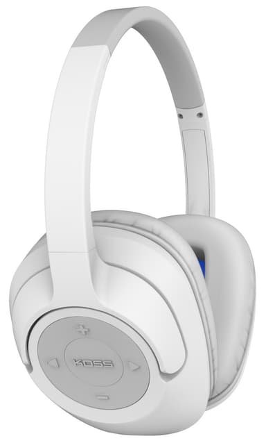 Koss BT539i trådlösa on-ear hörlurar (Vit)
