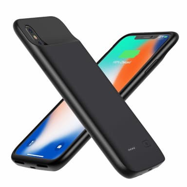 iPhone X/XS batteriskal 4100 mAh Svart