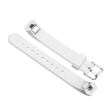 Fitbit Alta/HR armband i silikon - sportmodell (S) - Vit