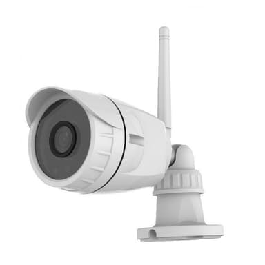 Övervakningskamera för utomhusbruk IP66 Vit