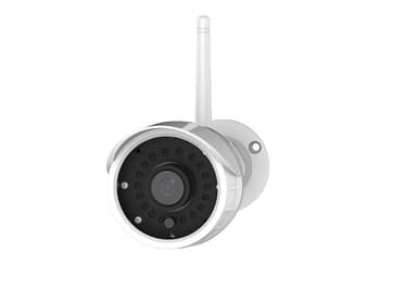Övervakningskamera för utomhusbruk IP66 Vit