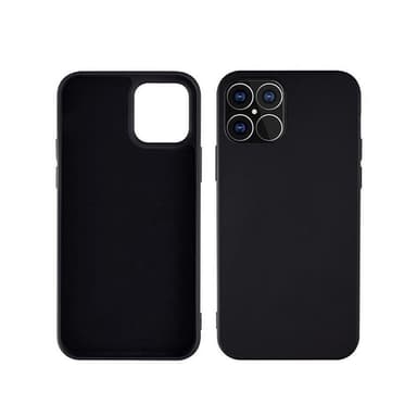 Stöttåligt mobilskal för iPhone 12 Mini Svart