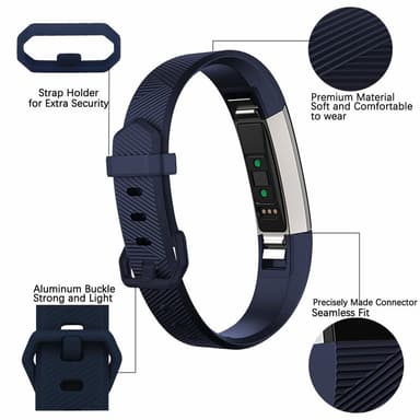 Fitbit Alta/HR armband silikon Blå (S)