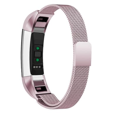 Fitbit Alta / HR armband Milanesisk Loop Rosépink (L)