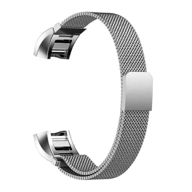 Fitbit Alta / HR armband Milanesisk Loop Silver (L)