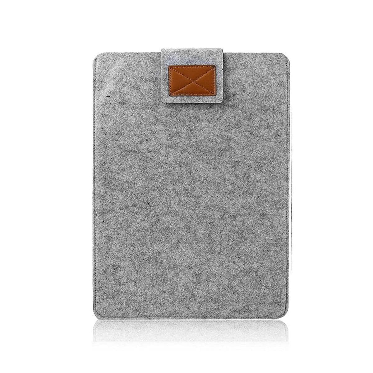 Laptopfodral 13 tum till Macbook Air / Pro 13 Ullfilt grå Grå
