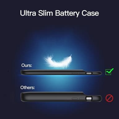 iPhone X/XS batteriskal 4100 mAh Svart