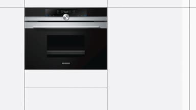 Siemens iQ700 inbyggd ångugn CD634GAS0 (rostfri)