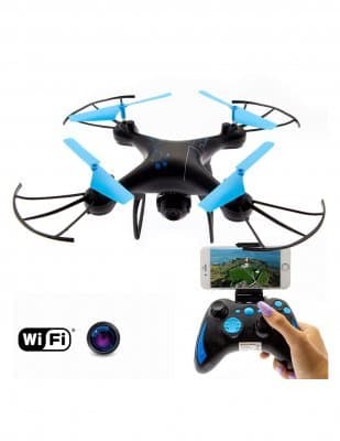 255mm radiostyrd drönare med wifi, autohovering - gear2play smartdrone v2