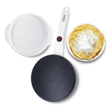 Pannkaksmaskin kiwi 600w vit (ø 20 cm)