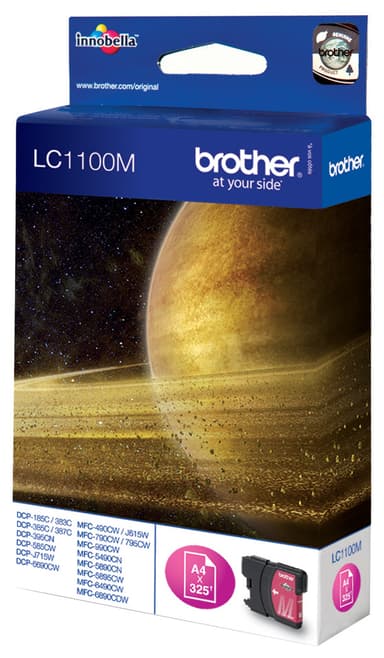 Brother bläckpatron LC1100M Magenta